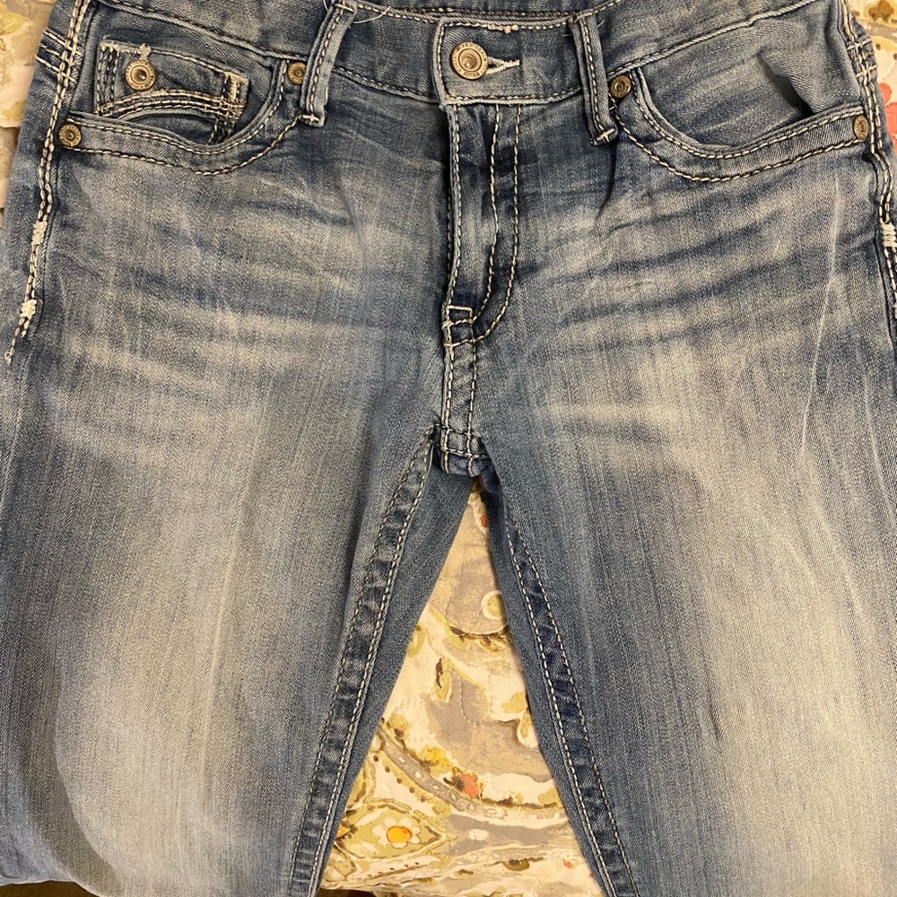 BKE Carter straight Blue Jeans - Picture 3 of 4